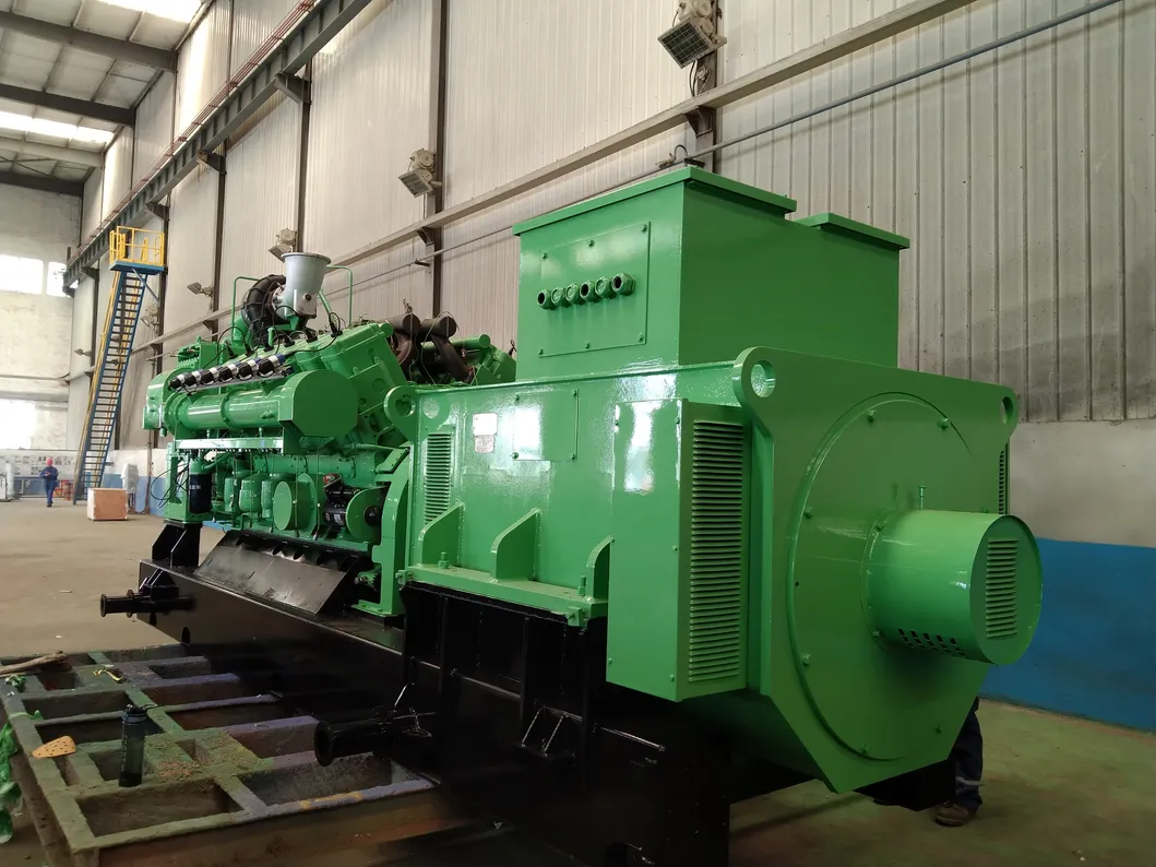 500kw 12V190 Series High Efficiency Low Methane Concentration Comeriver Gas Generator Set