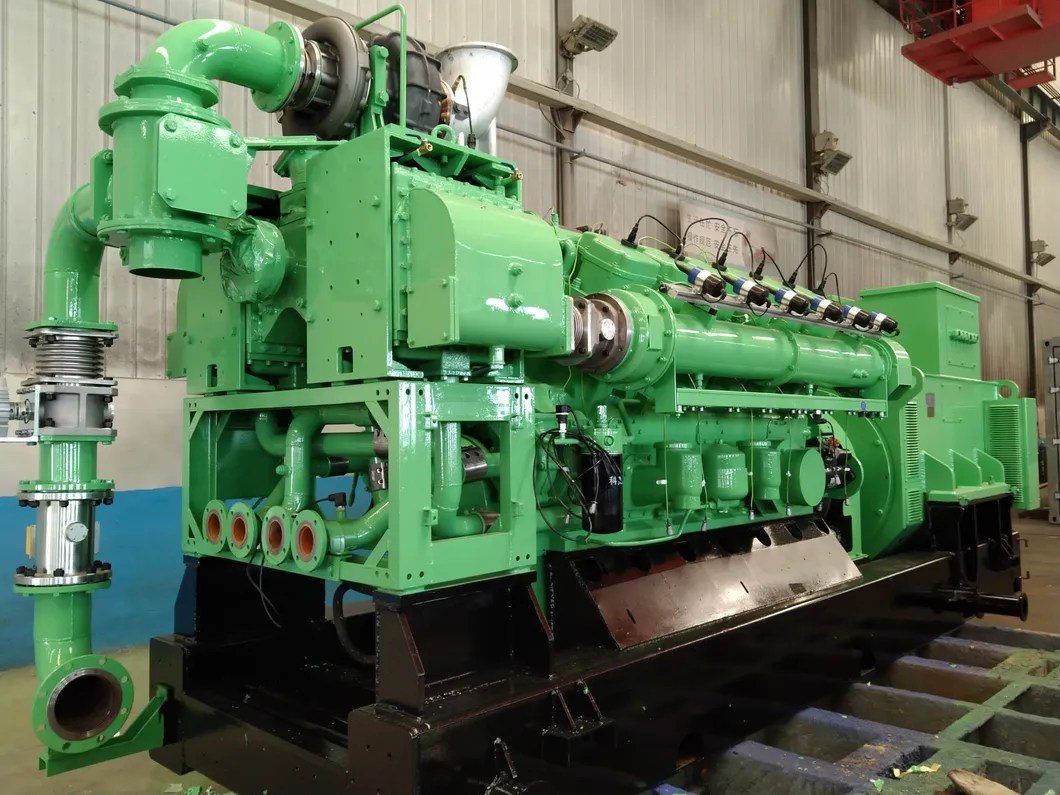 500kw 12V190 Series High Efficiency Low Methane Concentration Comeriver Gas Generator Set