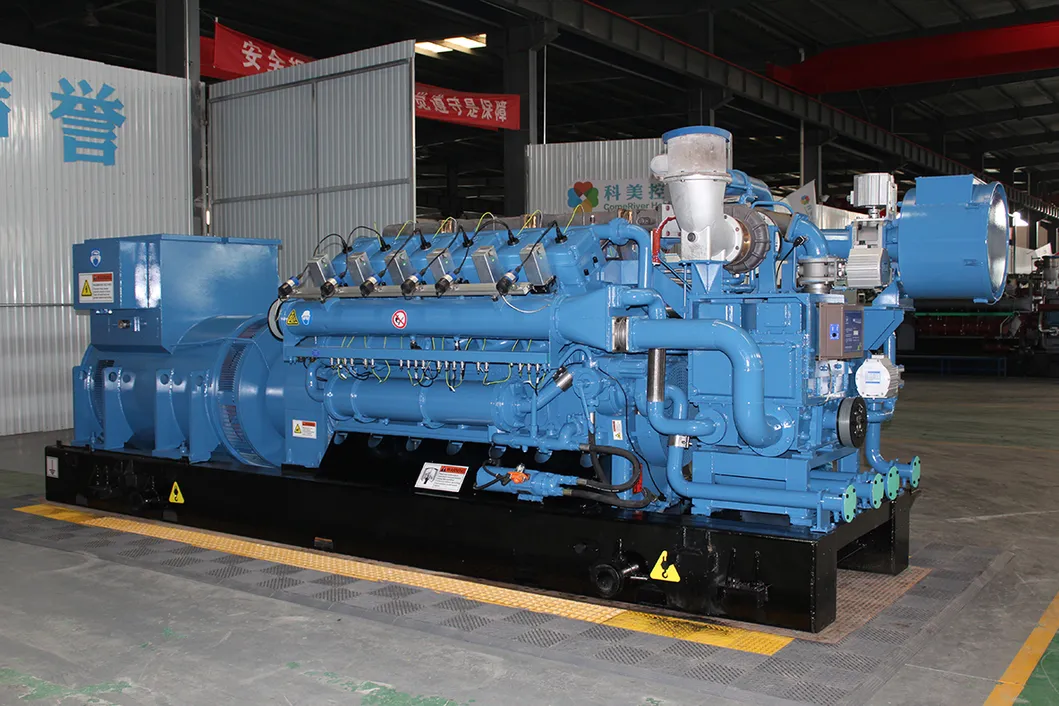 500kw Industrial Exhaust Gas 12V190 Series Lcv Gas Generator Set