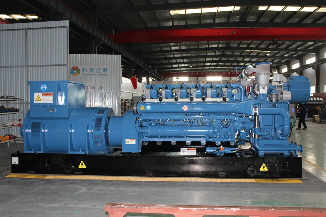500kw Industrial Exhaust Gas 12V190 Series Lcv Gas Generator Set