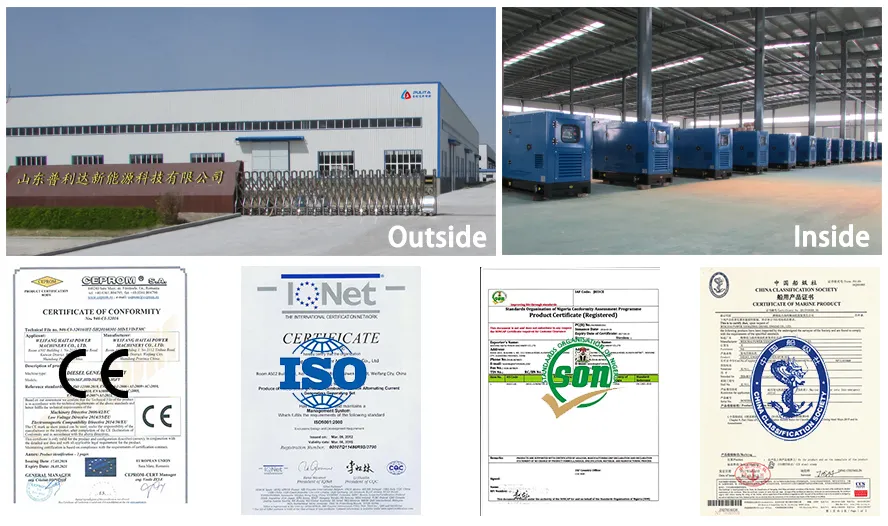 500kw Jichai Gas Electronic Engine Generator Set for Sale Lowest Price