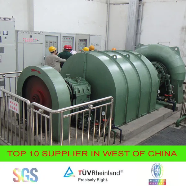 500kw Pelton Generator 1000kw Easy Installation