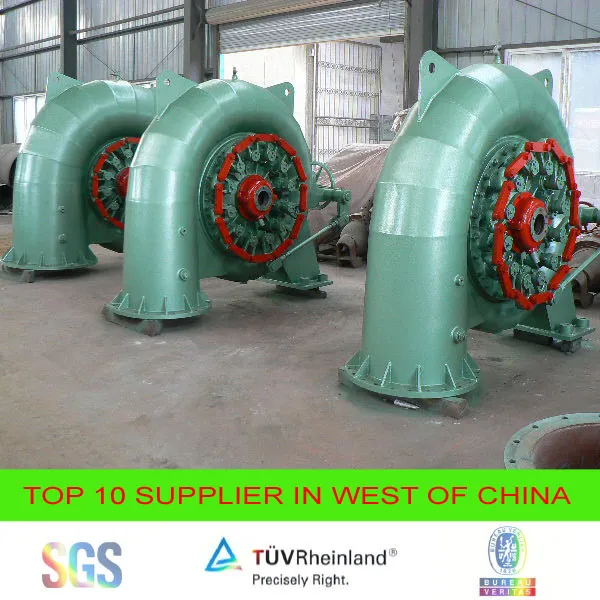 500kw Pelton Generator 1000kw Easy Installation
