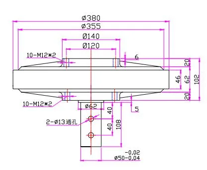 500W 1low Torque Vertical Axis Coreless Permanent Magnetic Generator