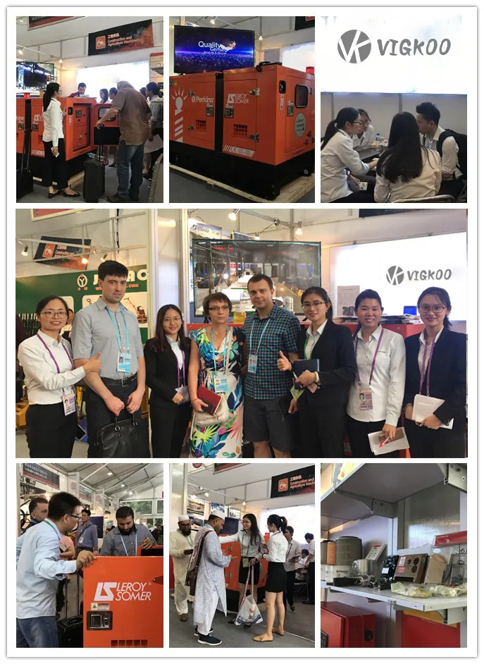 50Hz 350kVA Diesel Power Xichai Engine Silent Generator Set