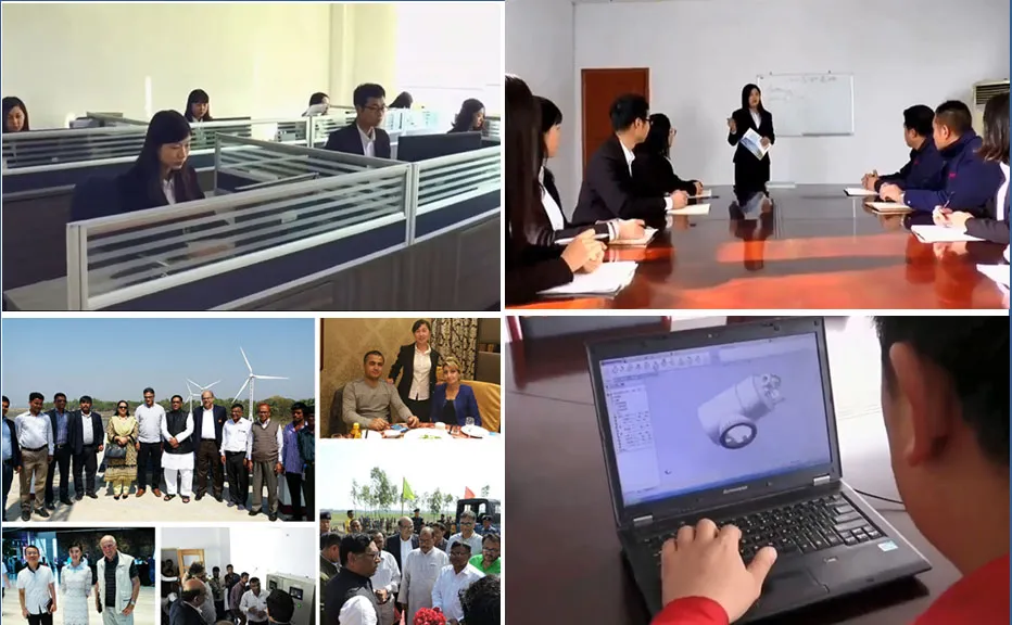 50kw Aerogenerator 380V Made in Qingdao Hengfeng