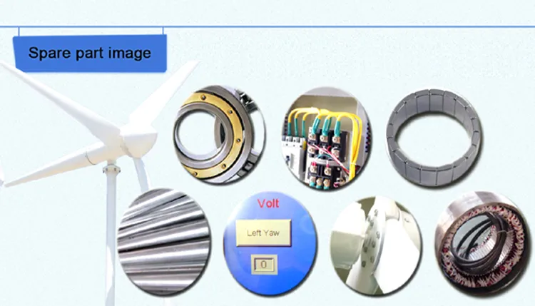 50kw Aerogenerator 380V Made in Qingdao Hengfeng