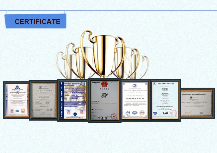 50kw Aerogenerator 380V Made in Qingdao Hengfeng