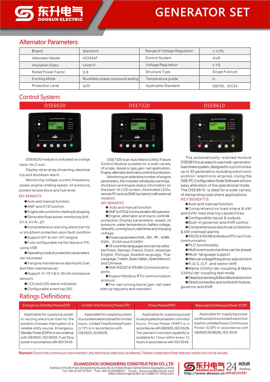 536kw/670kVA Diesel Power Generator Electric by Mitsubishi S6r2-Pta-C Engine