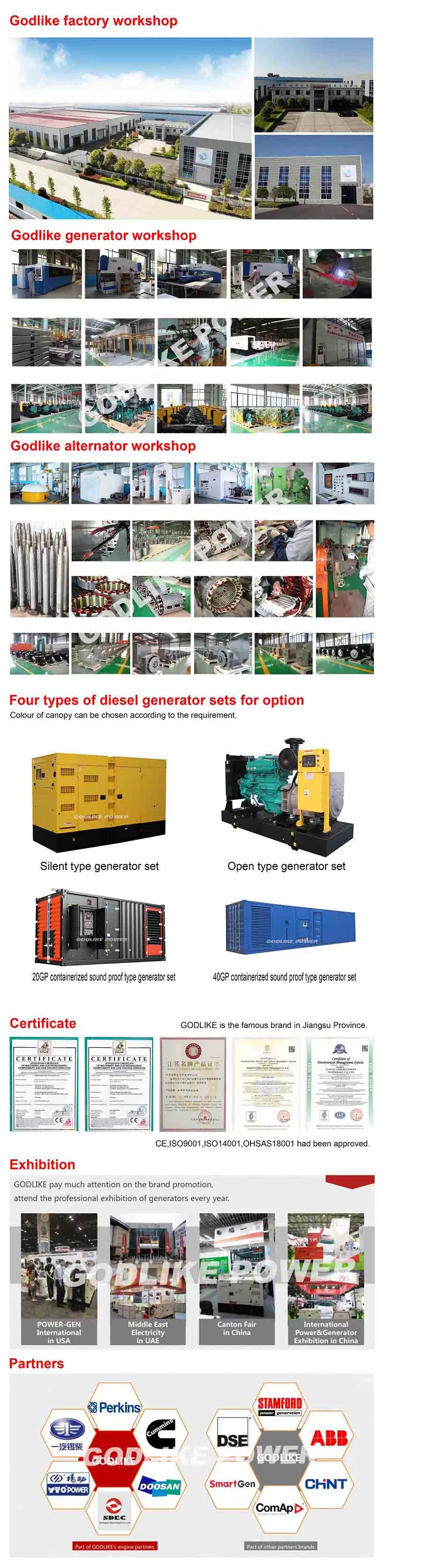 560KW Diesel Power Generator Set Silent Type