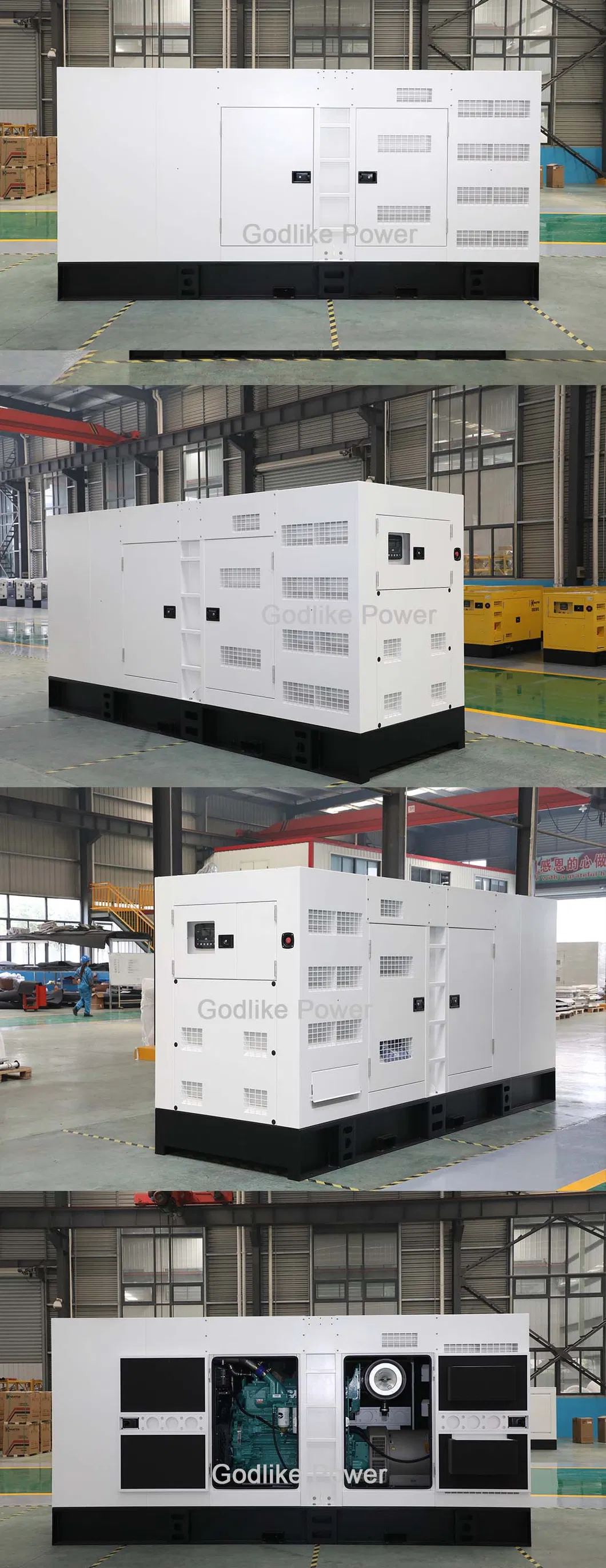 560KW Diesel Power Generator Set Silent Type