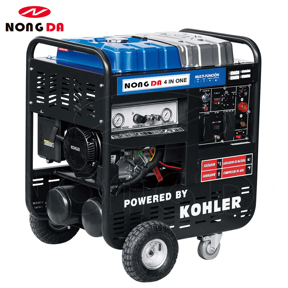 5kw 5kVA 200 300 AMP 4 in 1 Kohler Gasoline Petrol Welding Generator