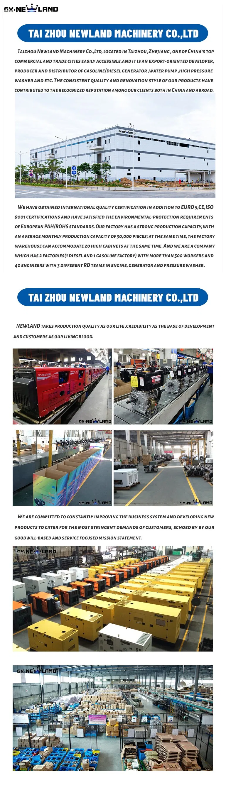 6.5kw/186f Welding Diesel Generator