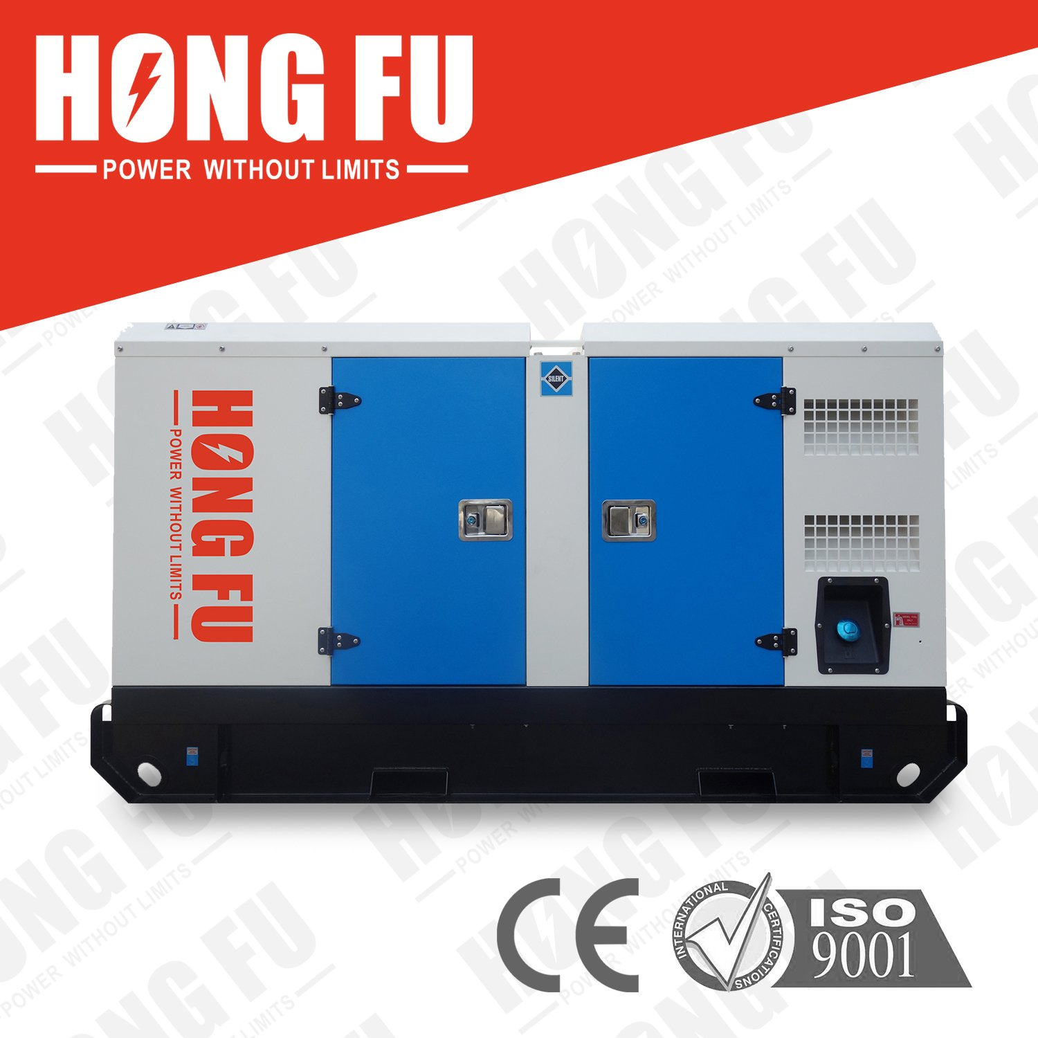 600L Fuel Tank China Xichai Engine 24kw 30kVA Fawde Diesel Generator