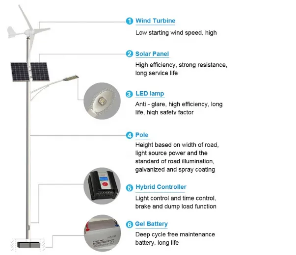 600W Horizontal Axis Wind Generator (WKH-600)
