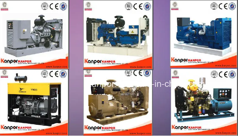 60Hz 1800rpm Prime Output 32kw 40kVA Cummins 4bt3.9g2 Power Generation Kanpor Electric Diesel Generator