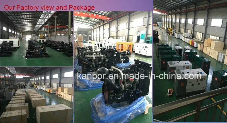 60Hz 1800rpm Prime Output 32kw 40kVA Cummins 4bt3.9g2 Power Generation Kanpor Electric Diesel Generator