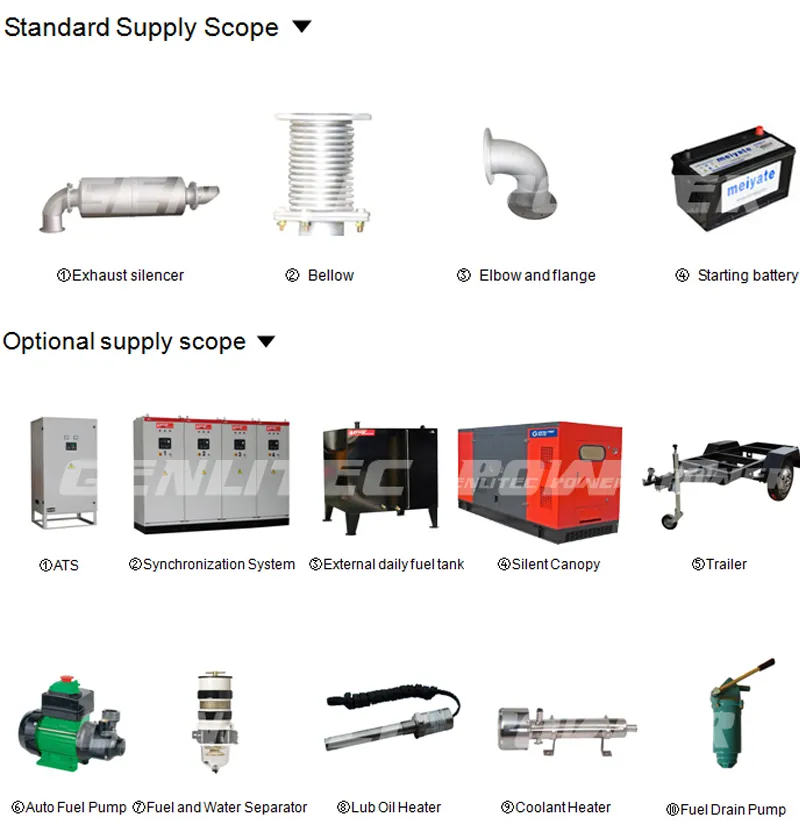 60Hz 254/440V 450kVA Perkins 2206D-E13tag2 Silent Diesel Generator