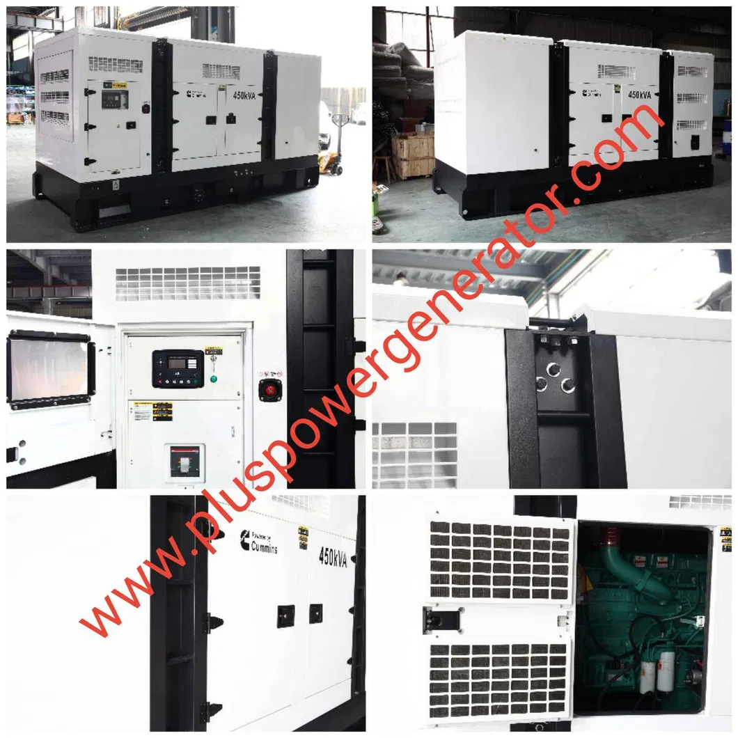 60Hz 350kw 440kVA Cummin S Super Silent Diesel Power Generators (15kVA 20kVA 25kVA 30kVA 50kVA 60kVA 80kVA 100kVA 150kVA 200kVA 250kVA 300kVA 500kVA)
