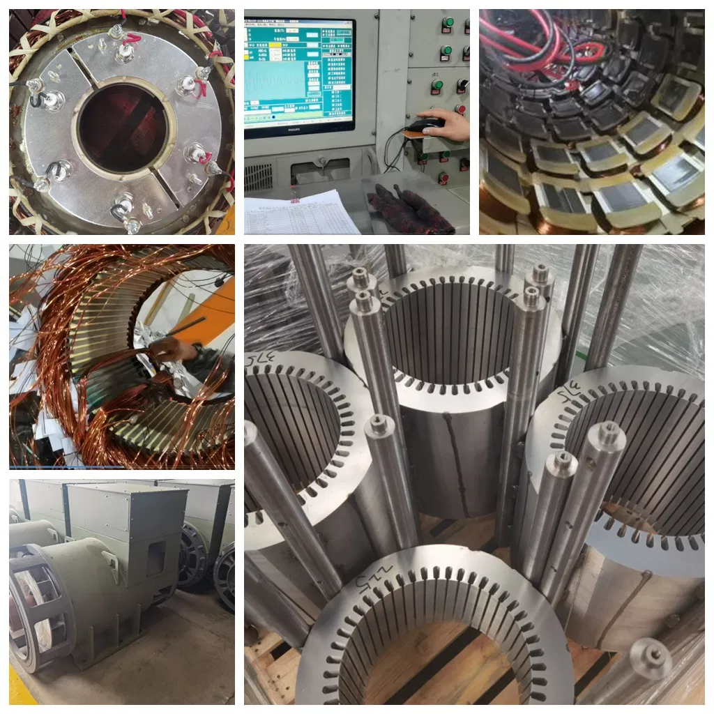 60Hz Stamford Brushless Generator 660kw AC Alternator Diesel Generator for Sale