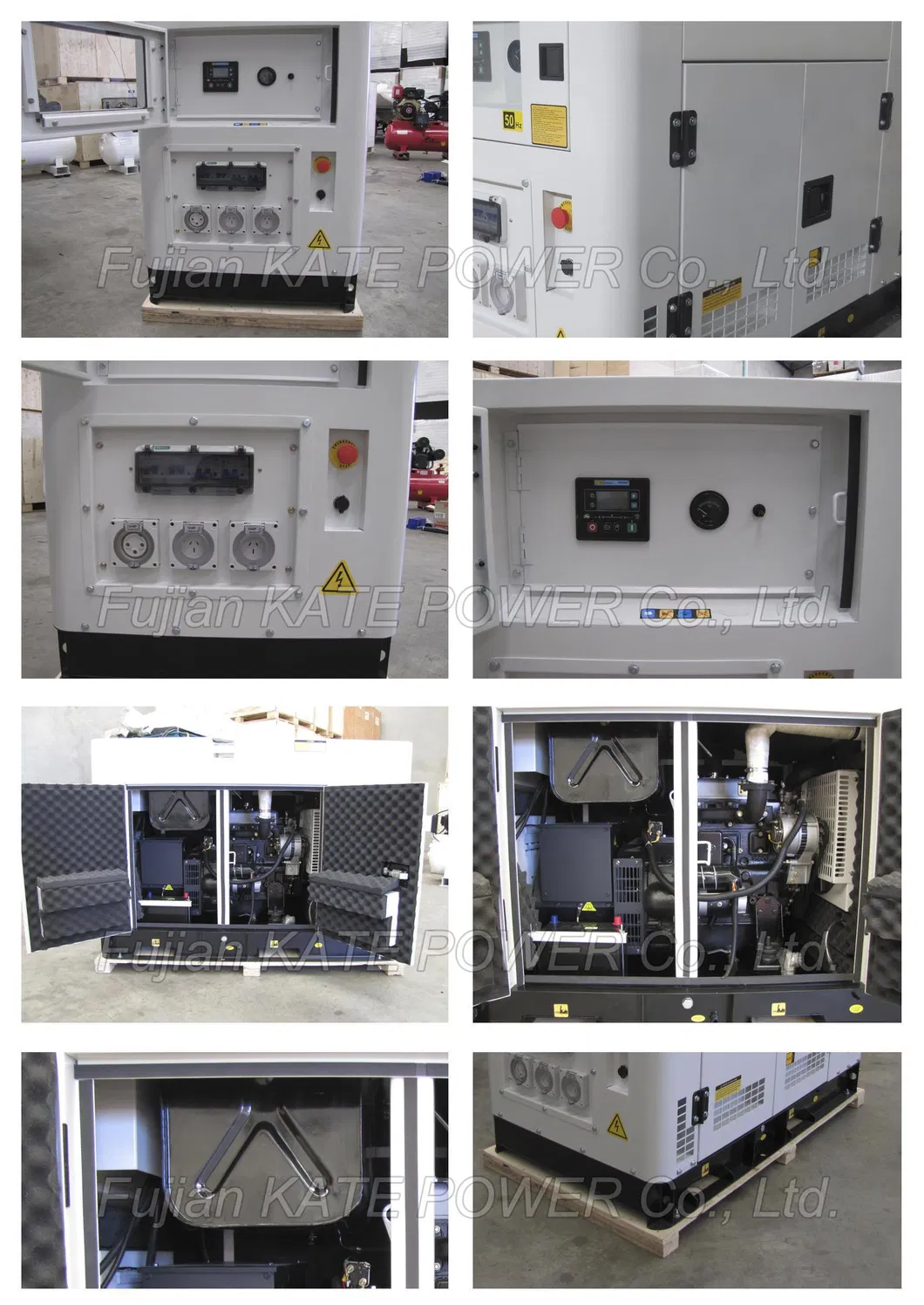 10kVA Yangdong Engine Silent Diesel Generator with Kipor Knox Type