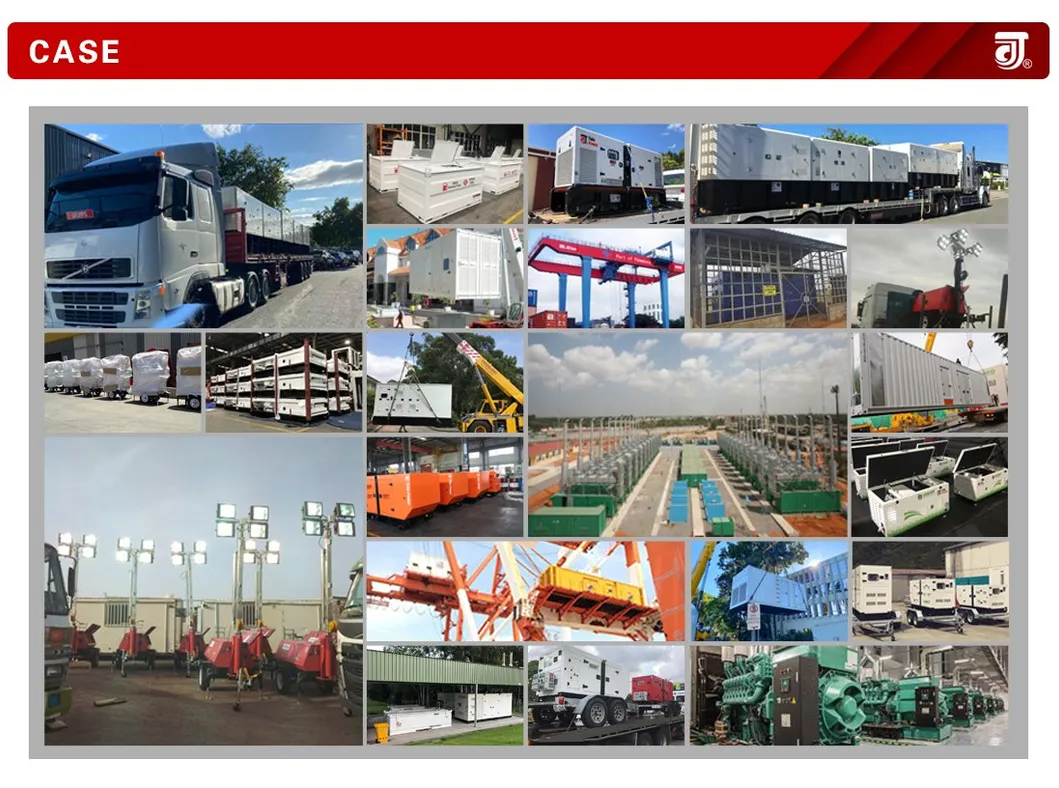 60kVA Diesel Generator Set 48kw of Mobile Power Station Trailer Mounted Generator Diesel Power