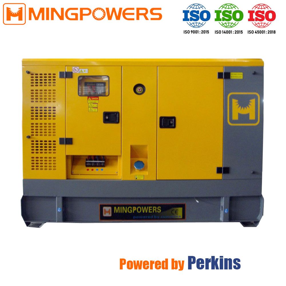64kw 80kVA Super Silent Canopy Type Electric Diesel Generator Set with Perkins Power Engine