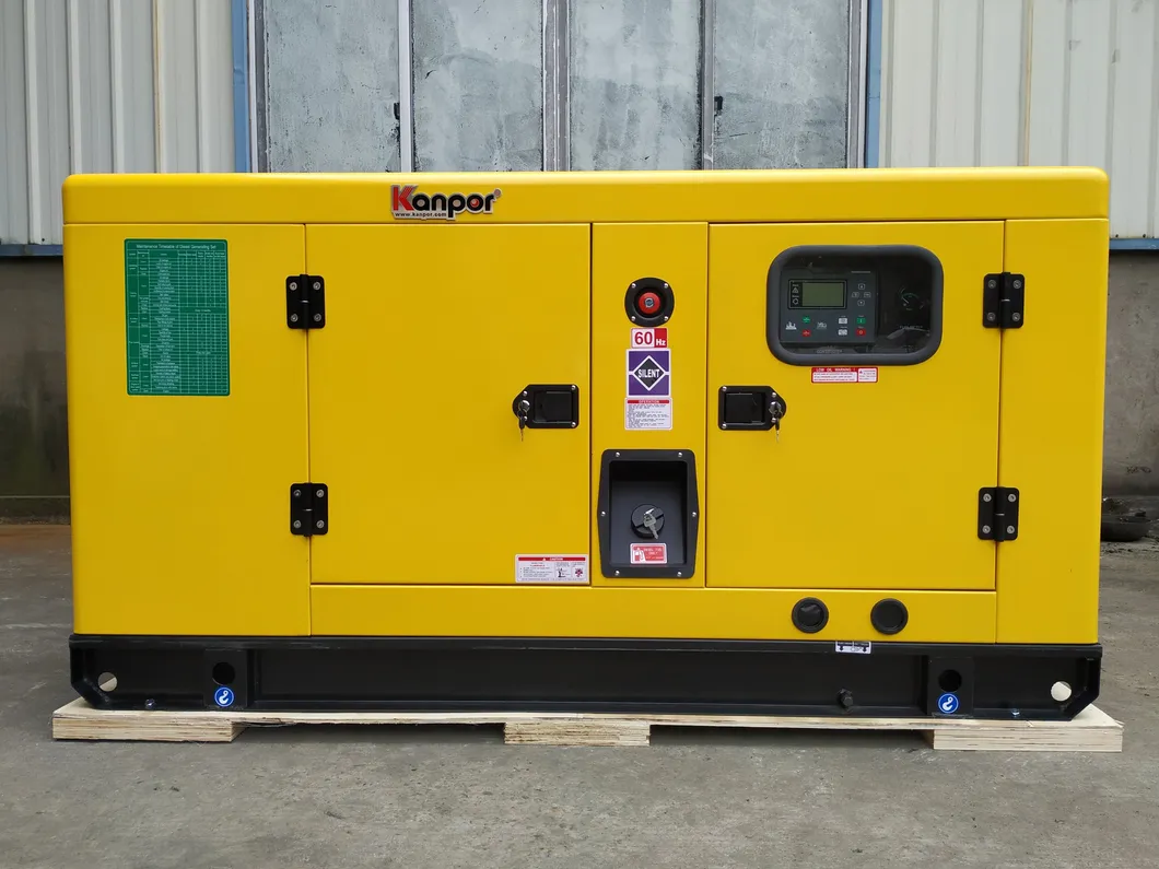 670kVA Diesel Generator Soundproof Ce Approved Brand Engine
