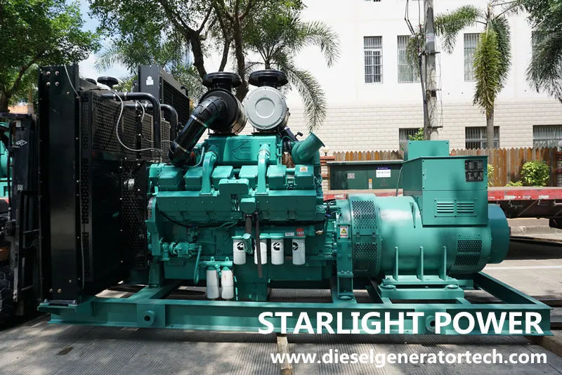 700kw/875kVA Ccec Cummins Engine Kta38-G2a Diesel Generator Genset