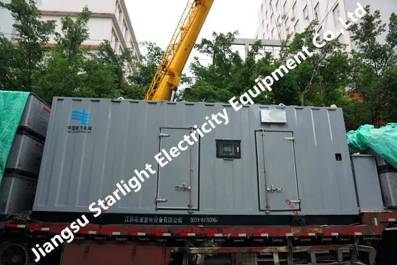 700kw/875kVA Ccec Cummins Engine Kta38-G2a Diesel Generator Genset