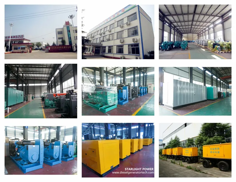 700kw/875kVA Ccec Cummins Engine Kta38-G2a Diesel Generator Genset