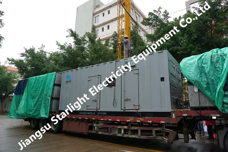700kw/875kVA Ccec Cummins Engine Kta38-G2a Diesel Generator Genset
