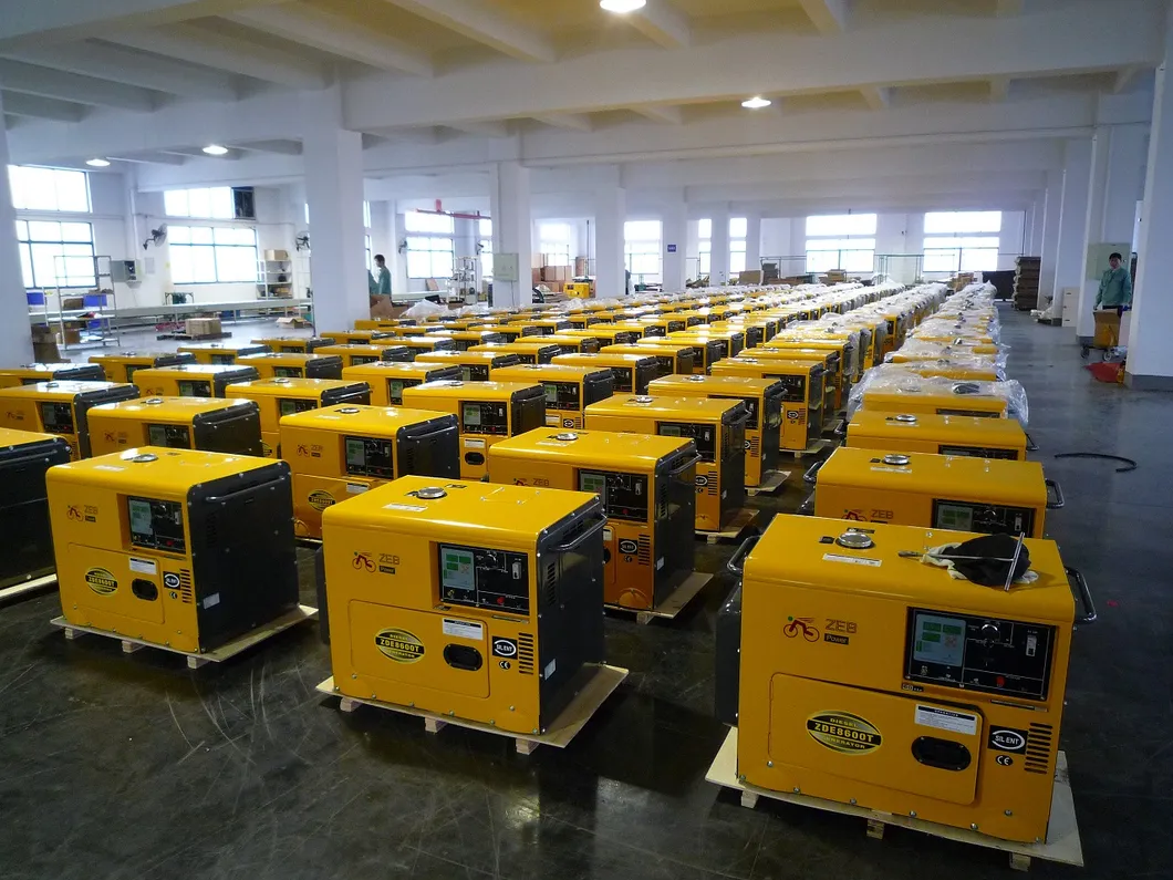 7kVA Silent Type Portable Generators (ZDE8600T)