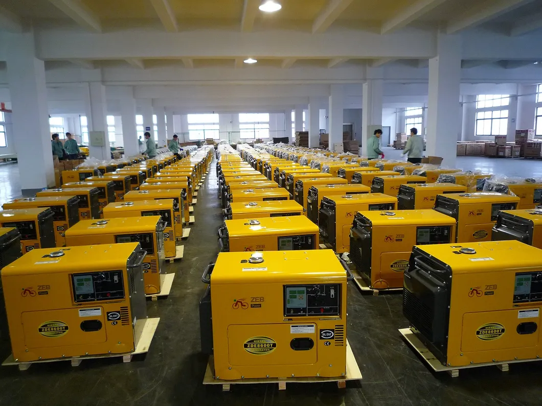 7kVA Silent Type Portable Generators (ZDE8600T)
