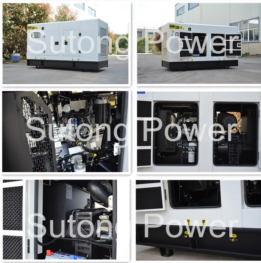 80kw/100kVA Perkins Engine Denyo Type Design Silent Diesel Generator