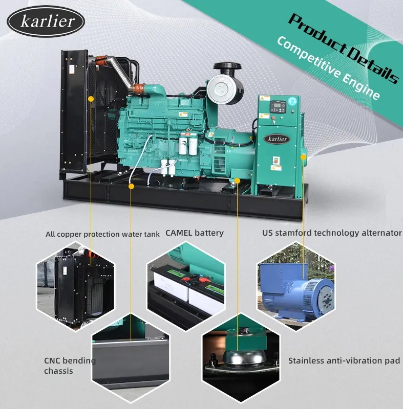 95kVA Cummins Diesel Power Electric Generator with Mecc Alte Alternator (KL76C)