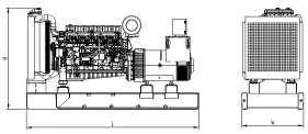 AC Rotating Exciter DC Xichai Wood Silent Diesel Generator