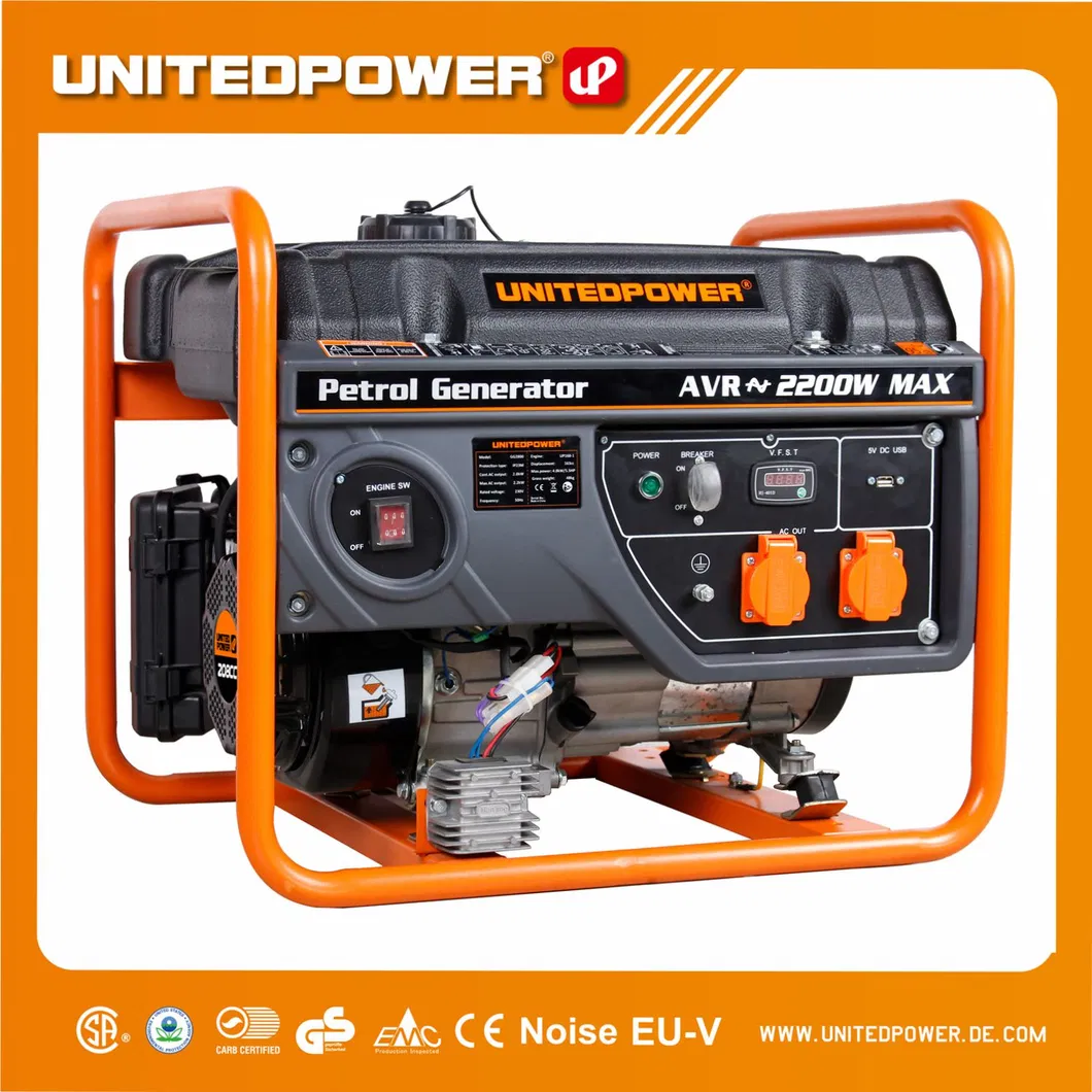 AC Single Phase 2kw with Stirling Engine 5.5HP Honda Generator