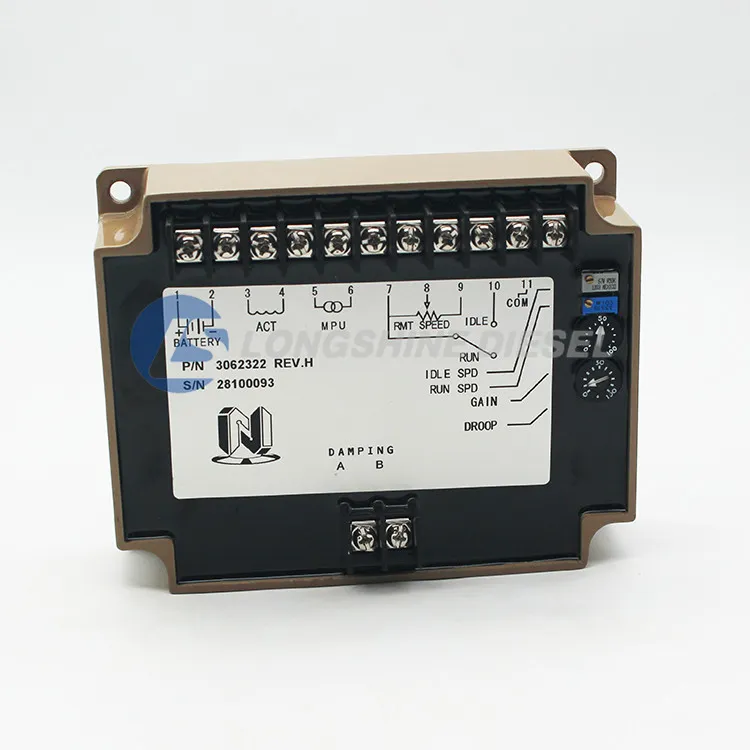Aftermarket Spare Parts Generator Speed Governor 3062322 for Cummins