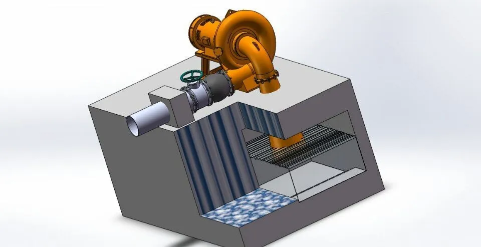 Bearing Used in 6MW Hydroelectric Power Plant for Hydroelectricity