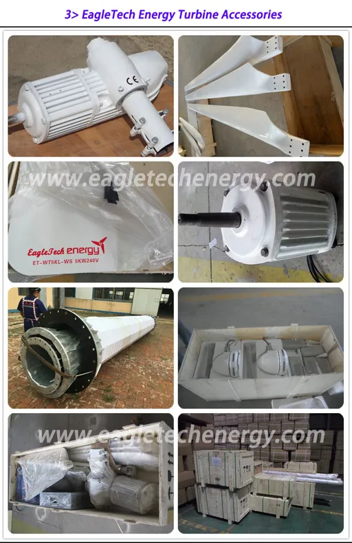 Big Wind Power Generator/Wind Turbine (200kw) Big Wind Turbine for Commercial Use with Hawt Pmg Generator for Wind Mill High Efficiency Power