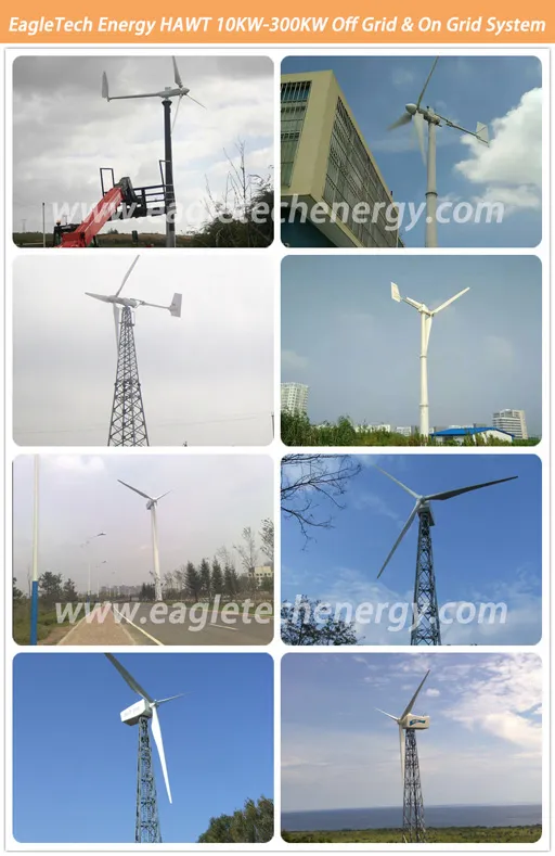 Big Wind Power Generator/Wind Turbine (200kw) Big Wind Turbine for Commercial Use with Hawt Pmg Generator for Wind Mill High Efficiency Power