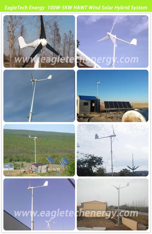 Big Wind Power Generator/Wind Turbine (200kw) Big Wind Turbine for Commercial Use with Hawt Pmg Generator for Wind Mill High Efficiency Power