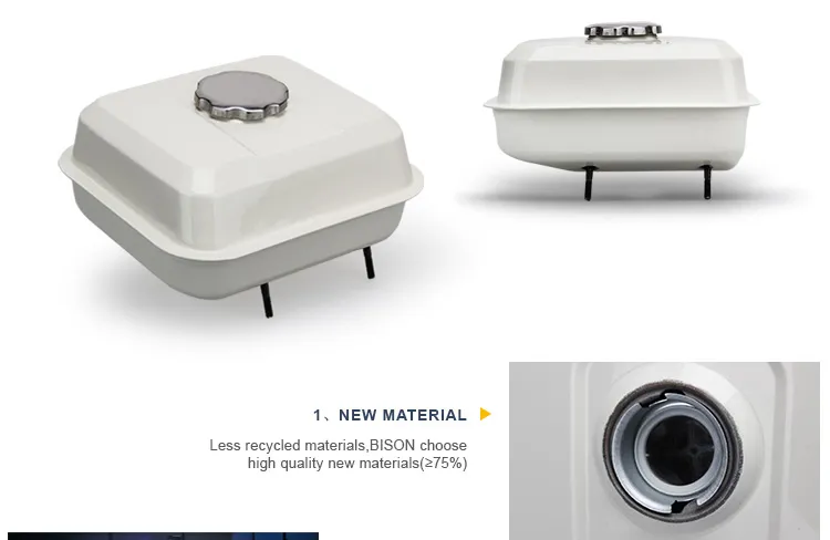 Bison Gx160 Gx200 Gx210 Gasoline Engine Water Pump Spare Parts Fuel Tank