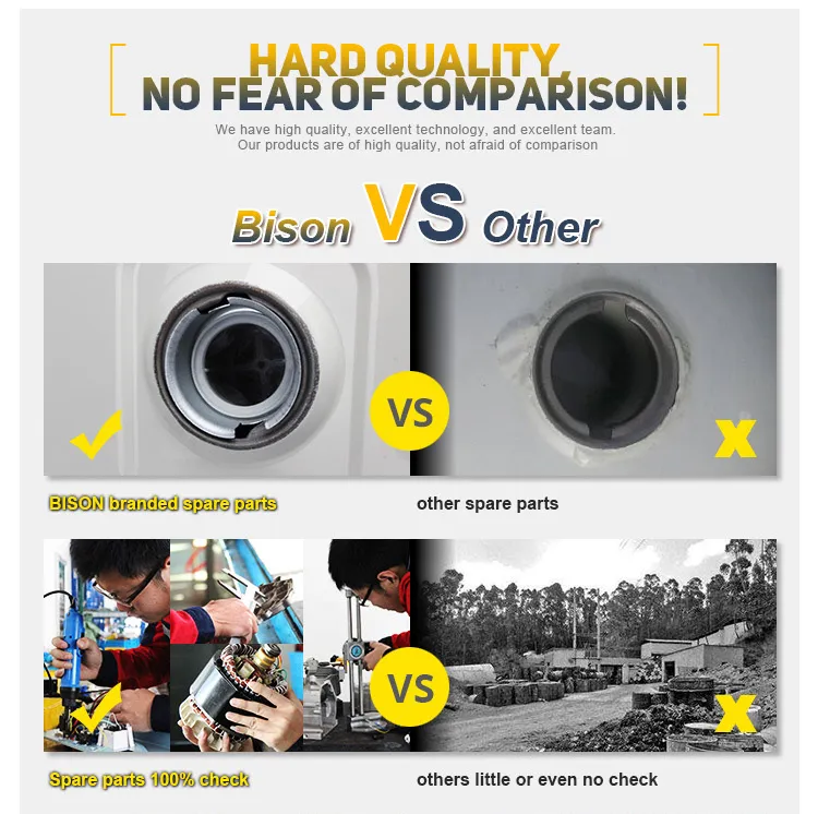 Bison Gx160 Gx200 Gx210 Gasoline Engine Water Pump Spare Parts Fuel Tank