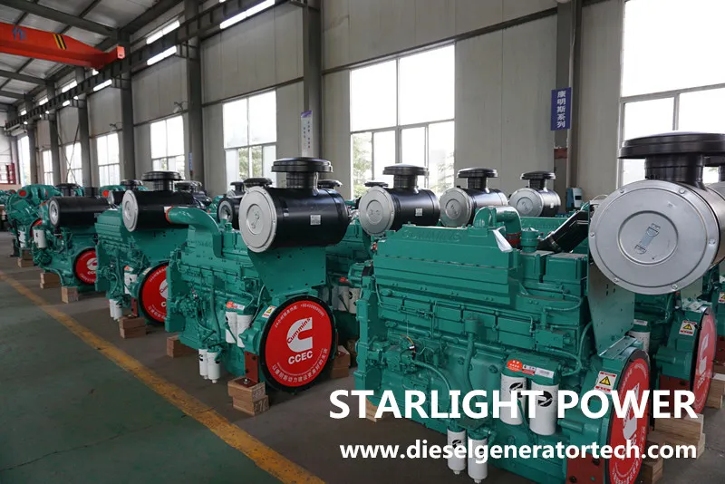Brushless and Self- Exciting 160kw Cummins Generator Supplied by Diesel Generator Manufacturer