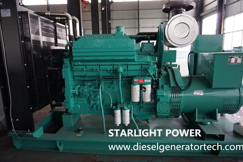 Brushless and Self- Exciting 160kw Cummins Generator Supplied by Diesel Generator Manufacturer