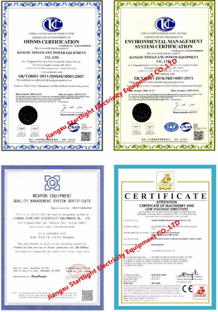 Brushless and Self-Exciting 650kw Yuchai Diesel Power Generator with Smartgen Controller