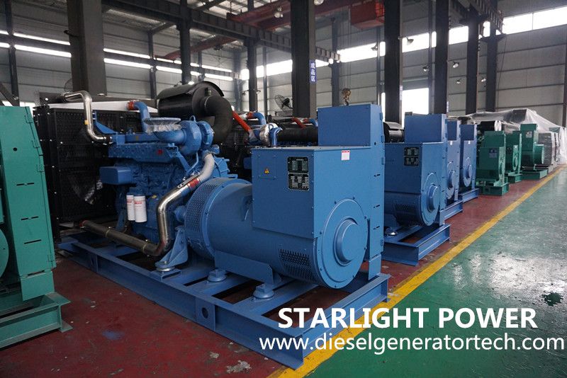 Brushless and Self-Exciting 650kw Yuchai Diesel Power Generator with Smartgen Controller