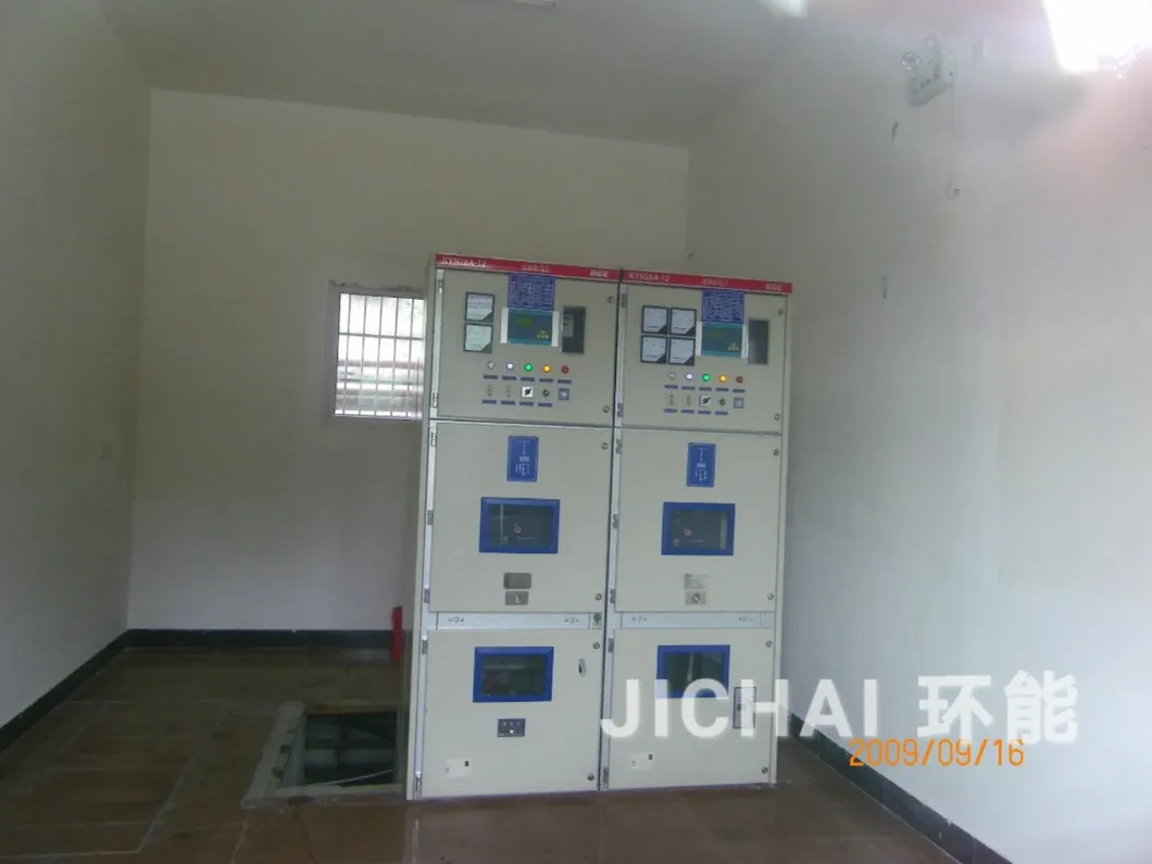 Cchp Biogas Generator Set with Soundproof Canopy